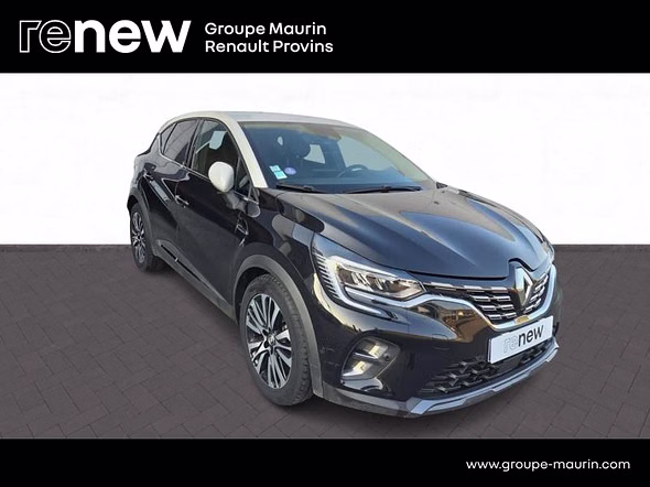 RENAULT Captur 1.6 E-Tech hybride rechargeable 160ch Initiale Paris -21 - Vue 3