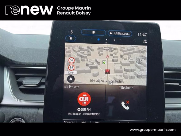RENAULT Captur 1.3 TCe mild hybrid 160ch Techno EDC - Miniature 13