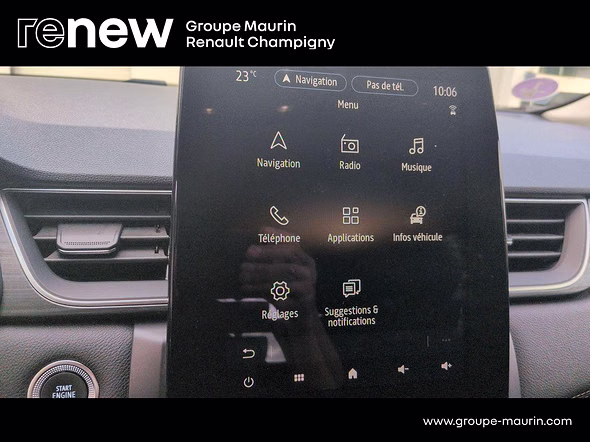 RENAULT Captur 1.6 E-Tech hybride rechargeable 160ch Initiale Paris -21 - Miniature 27