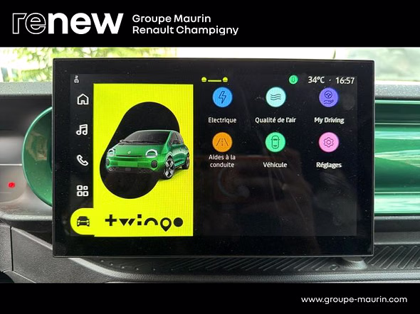 RENAULT Twingo E-Tech Electrique 80ch 27,5kWh Techno autonomie urbaine - Miniature 18