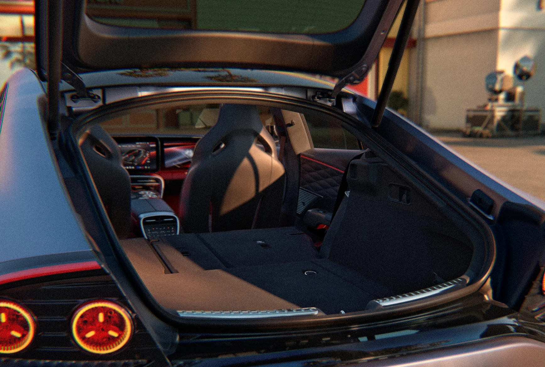 Mercedes-AMG GT Coupé 4 Portes intérieur 5