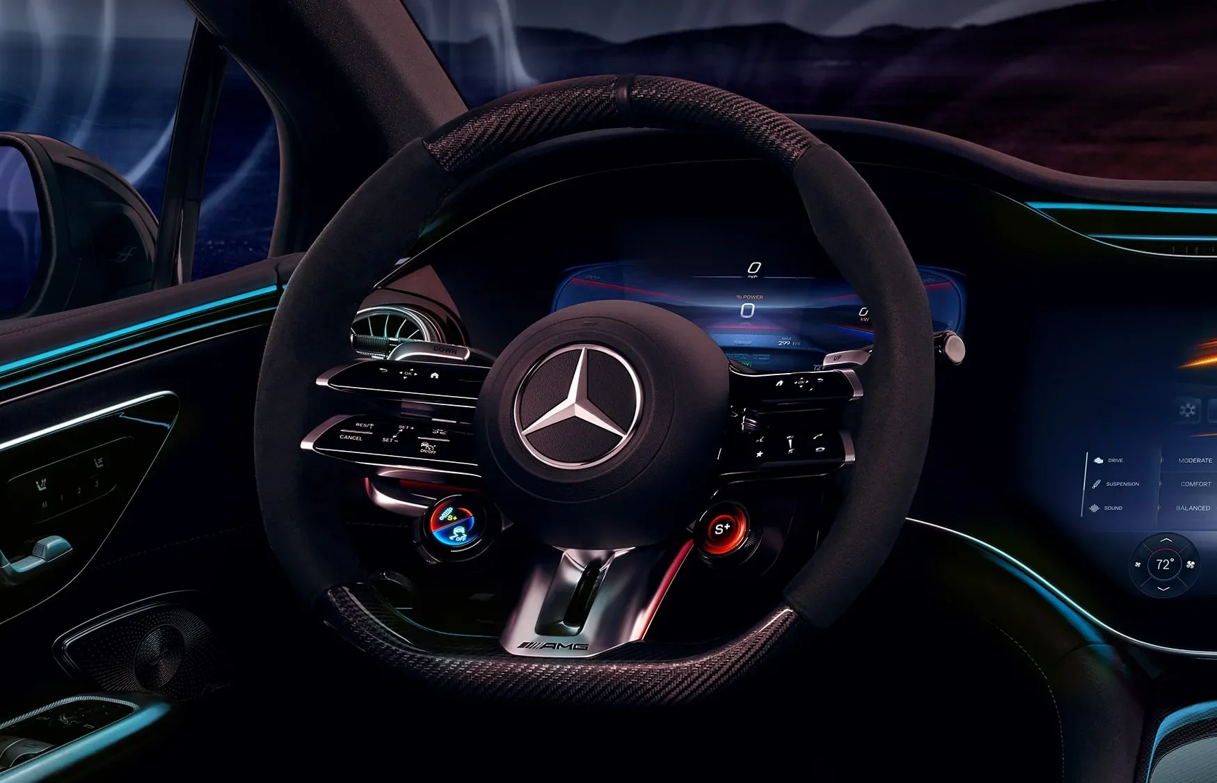 AMG EQE Berline intérieur 2