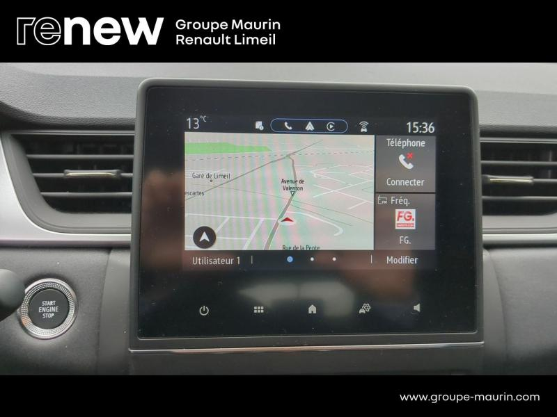 RENAULT Captur d’occasion à vendre à LIMEIL-BRÉVANNES chez ADP – BOISSY AUTOMOBILES (Photo 12)